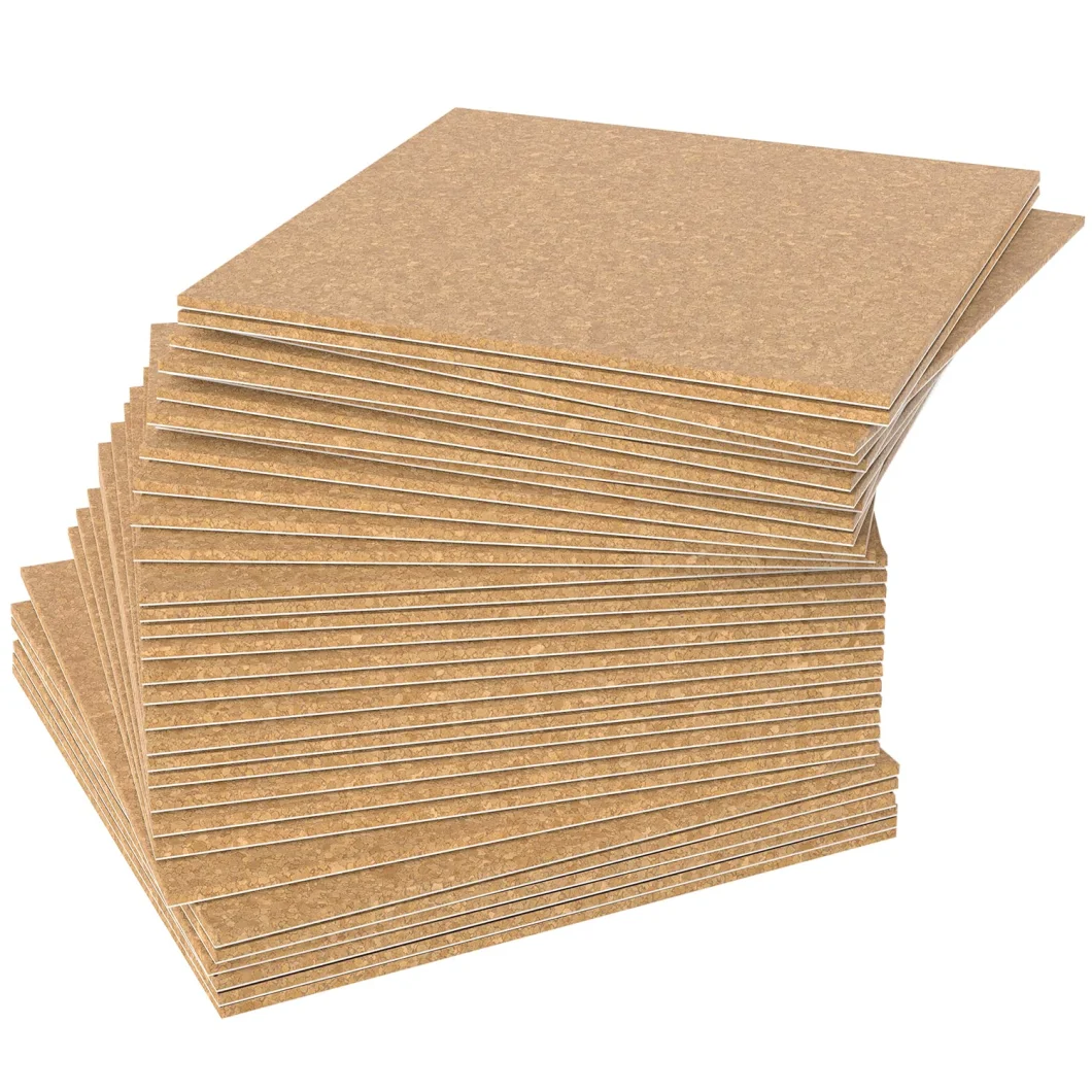 Manufacturer Provides Round Square Customized Beer Beverage Printed Wooden Cork Coasters