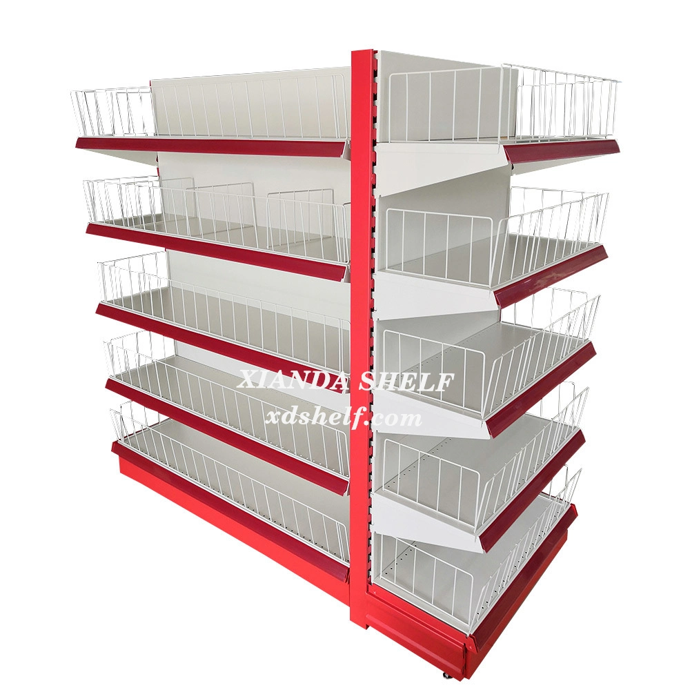 Wall Supermarket Shelves Gondola Shelving Wire Used Price Wooden Store Display Shelf