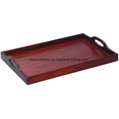 MDF Matt Finish Wood Fruit Food Serving Tray