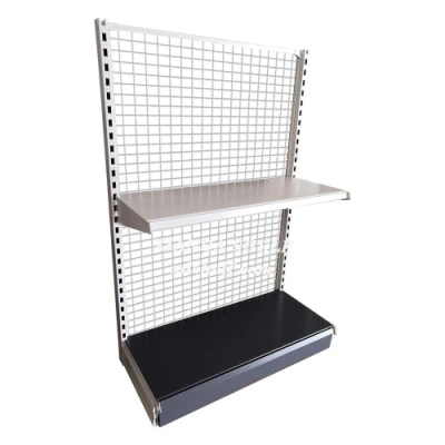 Wall Shelf Supermarket Store Lozier Wooden Display Rack Gondola Price Retail Shelving